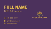 Volleyball Star Tournament Business Card Design