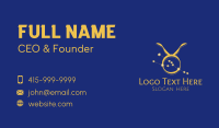 Taurus Zodiac Constellation Business Card