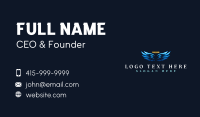 Wing Halo Angel Business Card Design