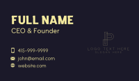 Law Firm Business Card example 1