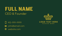 Golden Cross Crown Business Card