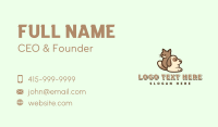 Kitten Puppy Pets Business Card