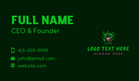 Viking Horn Helmet Business Card