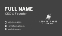 Sword Skull Warrior Business Card