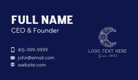 Luxury Moon Astrologer Business Card