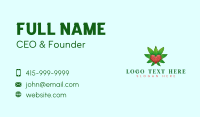 Cannabis Heart Wellness Business Card