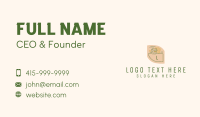 Honeycomb Jam Letter Business Card