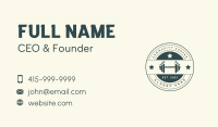 Trainer Business Card example 3