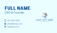 Summer Beach Resort Business Card