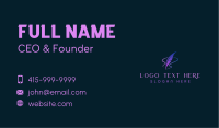 Quill Feather Author Business Card