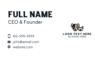 Pet Cat Dog Mascot Business Card