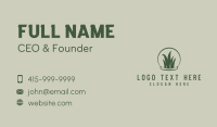 Lawn Maintenance Business Card example 2