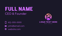 Media Business Card example 4