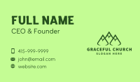 Green Mountain Environment Business Card Design
