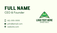 Camping Tent Business Card example 1