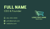 Shopping Business Card example 1