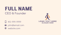 Formal Wear Man Business Card