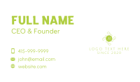 Natural Medication Business Card example 4