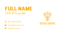 Yellow  Chalice Business Card