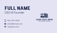 Blue Truck Shipping Business Card