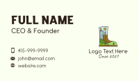 Bootmaker Business Card example 3