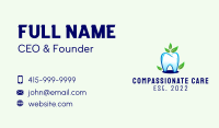 Organic Dental Care  Business Card Image Preview