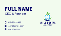 Organic Dental Care  Business Card Image Preview