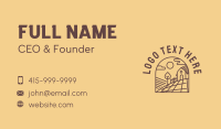 Farm Hill House Business Card