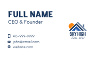 Housing Village Subdivision Business Card