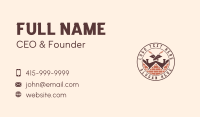 Brick Construction Masonry Business Card