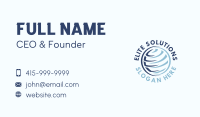 Global Corporate Firm Business Card