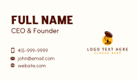 African Woman Dress Business Card