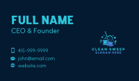 Mop Sweep Cleaning Business Card Image Preview