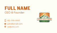 Mountain Alpine Trekking Business Card