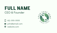 Leaf Eco Friendly Farm Business Card Design