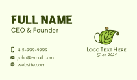 Leaf Business Card example 2