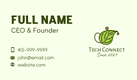 Leaf Teapot  Business Card