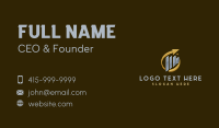 Circular Business Card example 4