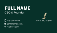 Notary Business Card example 2