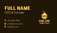 Lemon Juice Pulp Business Card