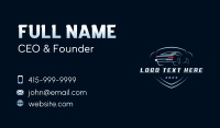 Automotive Detailing Dealership Business Card