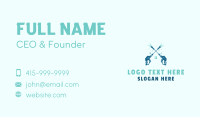 Housekeeping Business Card example 1