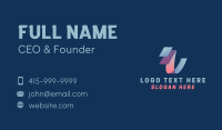 Financial Tech Startup Business Card