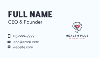 Mental Health Psychiatry Counseling Business Card Image Preview