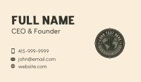 Globe Continent Geography Business Card