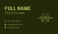 Shovel Landscaping Tool Business Card