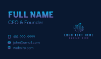 Digital Network Building Business Card