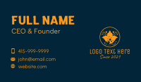 Organic Kombucha Drink Business Card