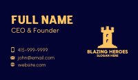 Film Castle Tower Business Card Image Preview