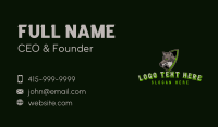 Angry Wolf Gaming Business Card Design